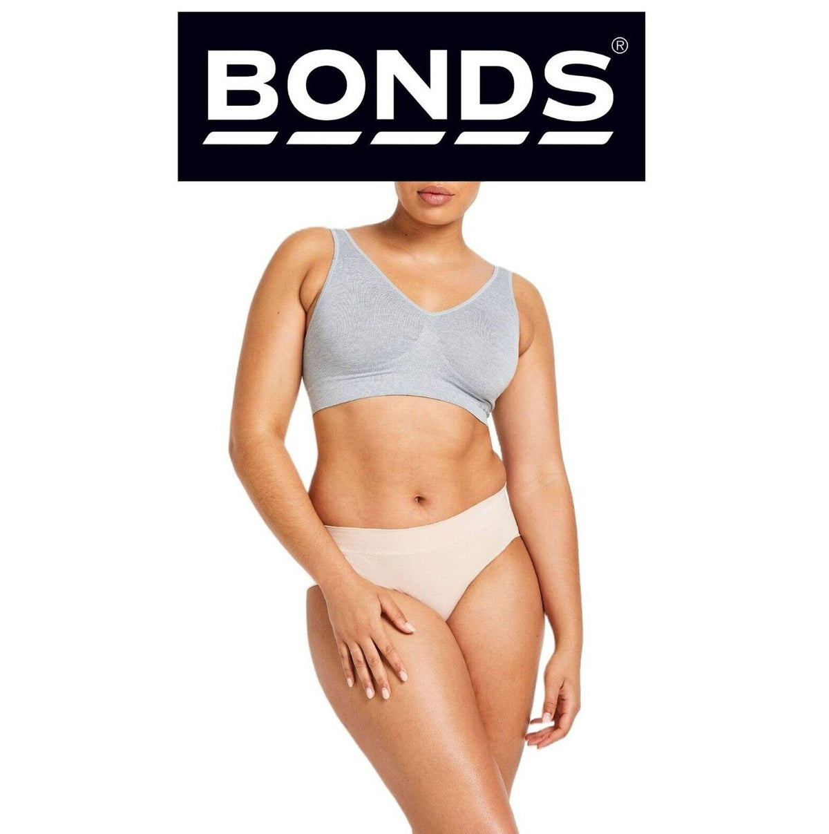 Bonds Womens Midi Seamless Smooth and Soft Breathable Brief WWGCA