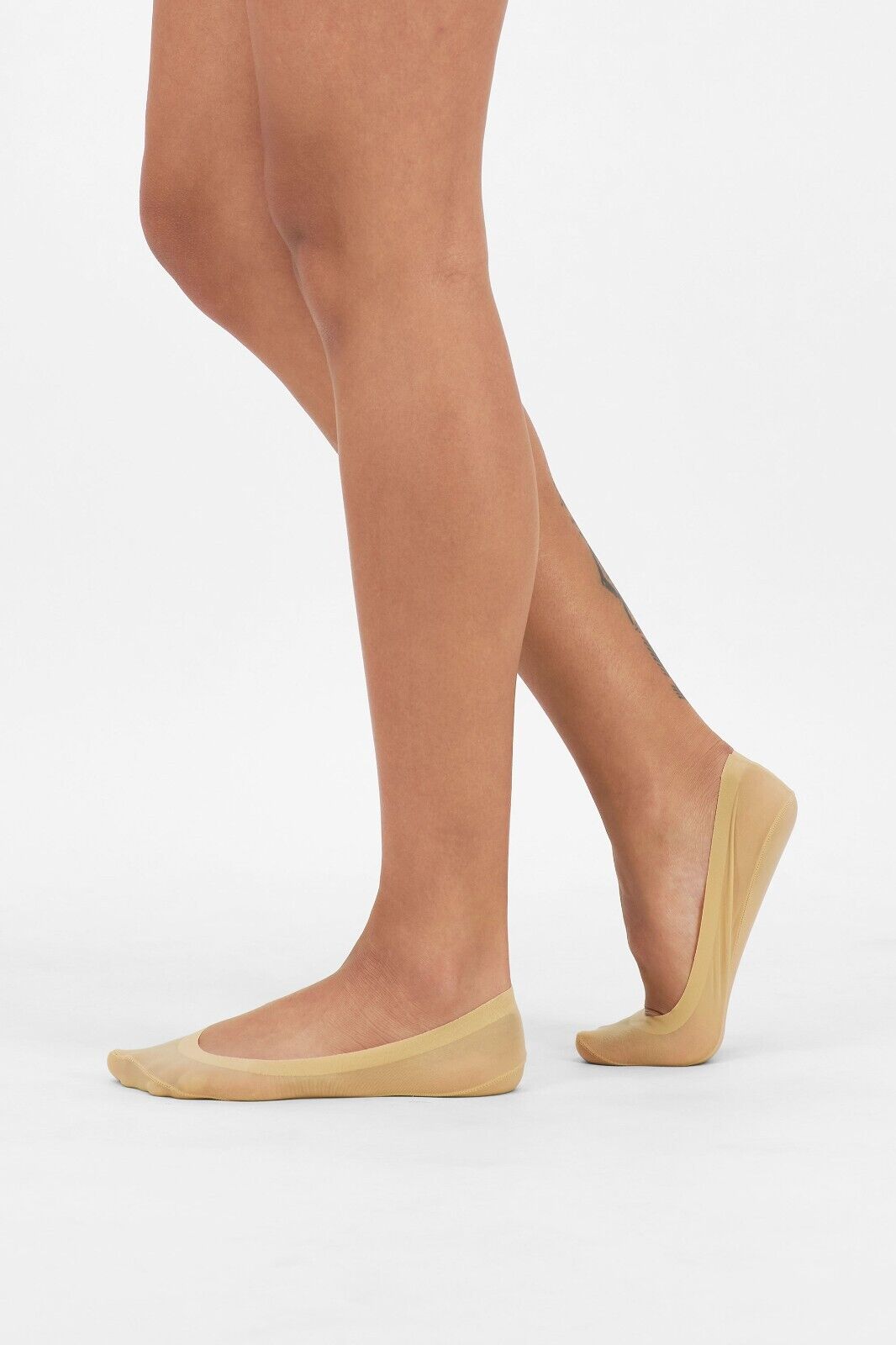 Bonds Womens Sheer Relief Smooth Footlet Soft Seamless Cushioned 3 Pack HXPV1N