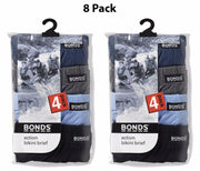 Mens Bonds Action Hipster Bikini Brief Jocks 8 Pack Comfy Underwear Cotton M8OS4