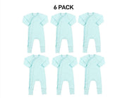 Bonds Baby Pointelle Cozysuit Branded Elastic Trim Aussie Cotton 6 Pack BXGGA