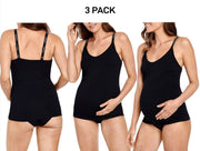 Bonds Womens Originals Maternity Support Singlet Extra Comfort 3 Pack YXF3Y