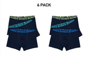 Bonds Boys Trunk Sport Moisture Wicking Cool & Dry Comfort Covered 6 Pack UWKN3A