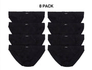 Bonds Mens Action Brief  Soft Cotton and Encased Elastic Comfort 8 Pack M8OS4