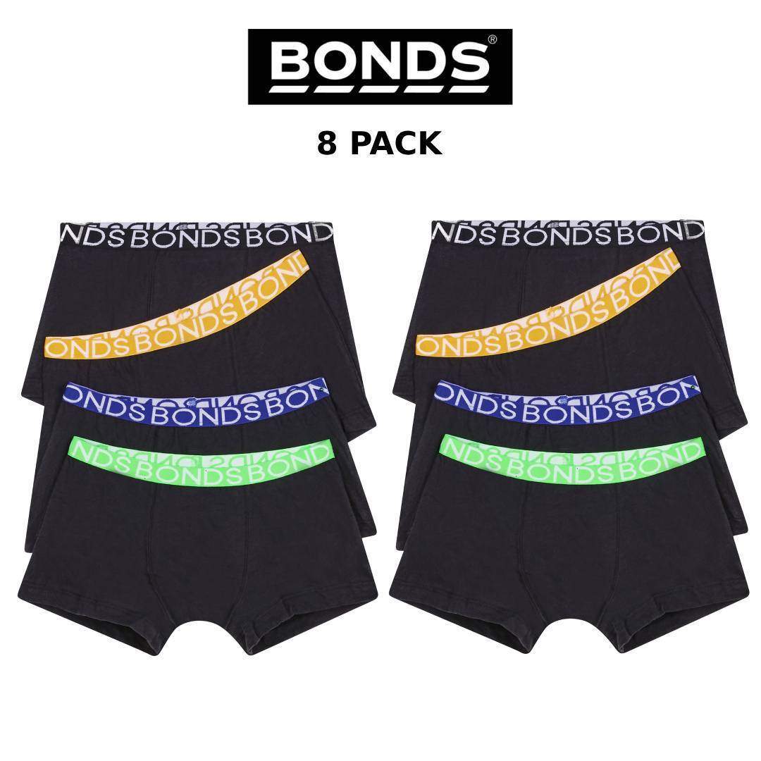 Bonds Boys Trunk Supportive Pouch with Comfy Coverage and Elastic 8 Pack UWCD4A