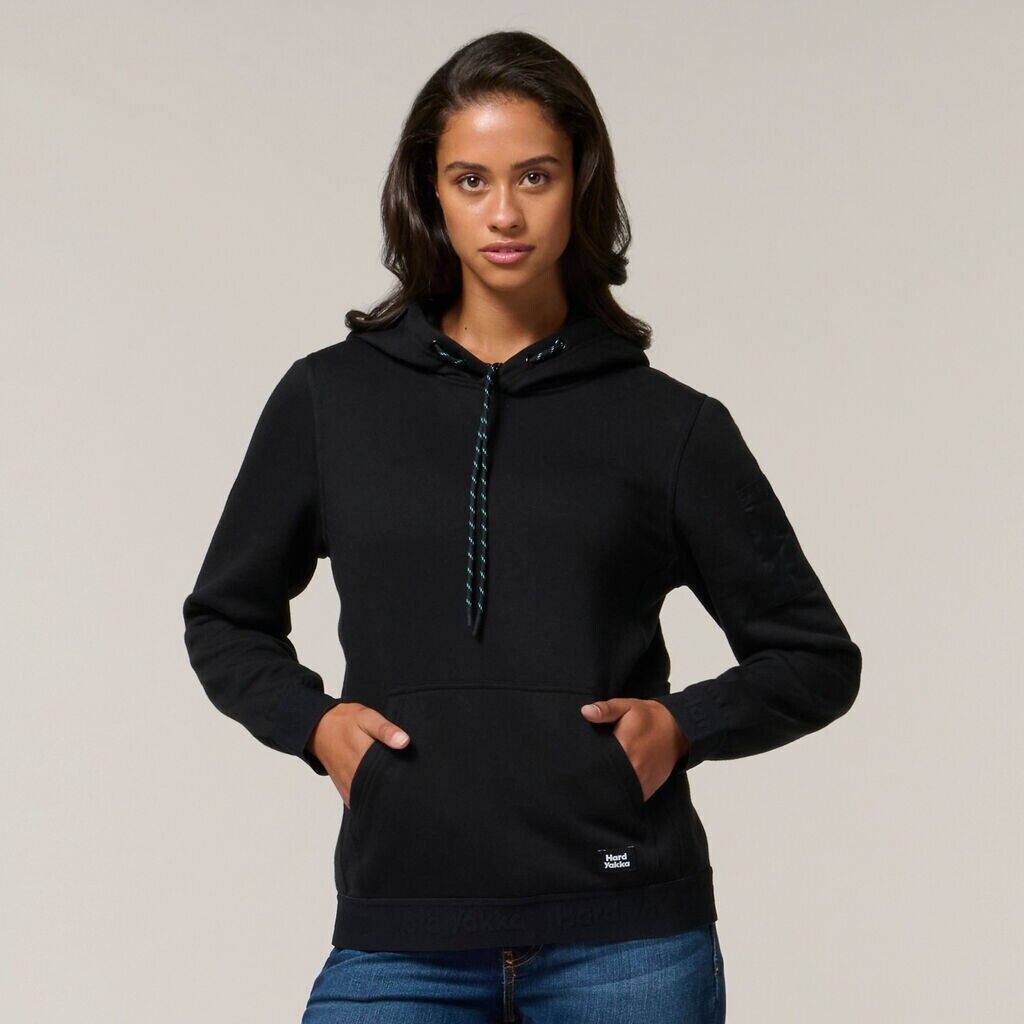 HARD YAKKA Legends Heritage Women Gladiator Hoodie Cotton Fleece Comfy Y08814-Collins Clothing Co