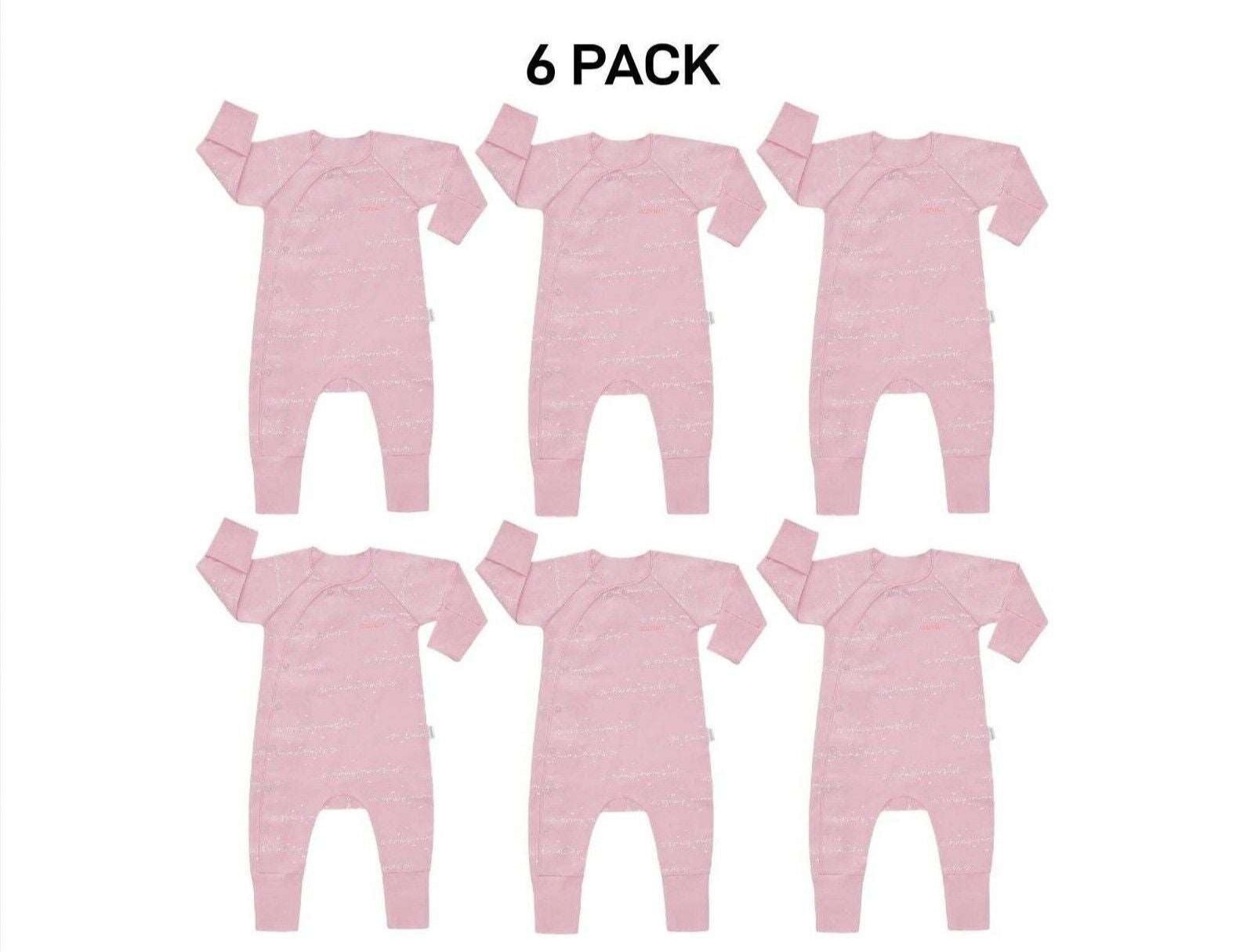 Bonds Baby Newbies Coverall Super Soft Cozysuit & Stretchable Fabic 6 Pack BXQBA