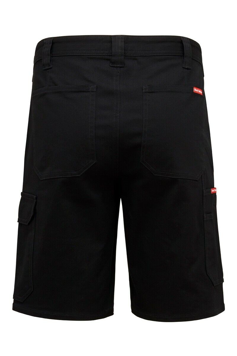 Mens Hard Yakka Core Stretch Cargo Shorts Cotton Drill Work Tough Strong Y05067