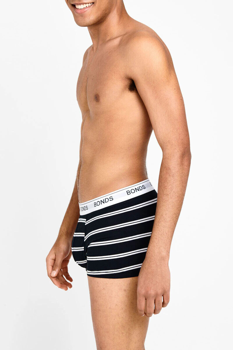 Bonds Mens Guyfront Trunk Ultra Soft Elastic Waistband Seam Free 6 Pack MX3K