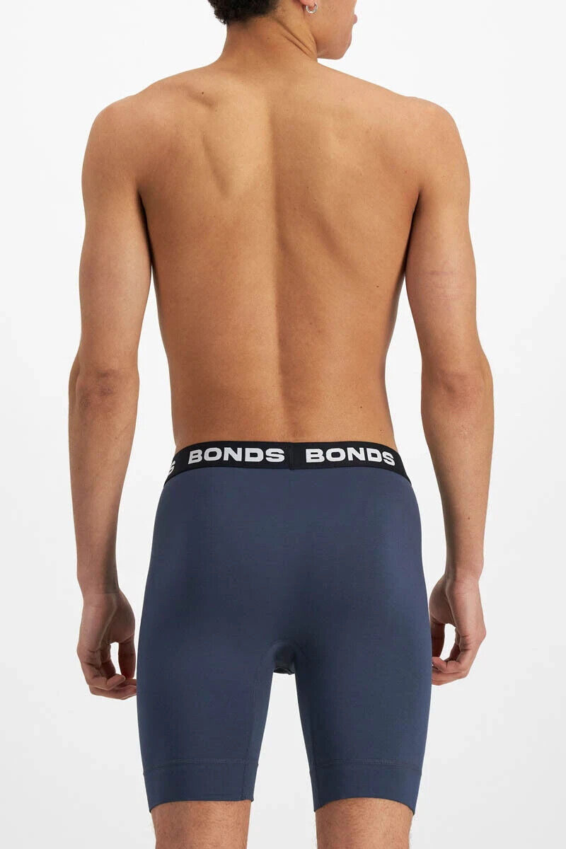 Bonds Mens Total Package Long Trunk Superior Support & Comfort Bands 3 Pack MWHK