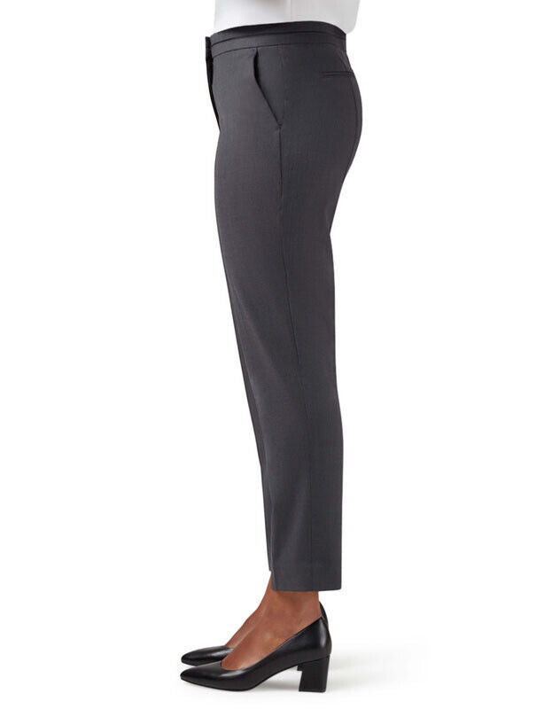 SALE NNT Womens Sharkskin Slim Formal Pant Regular Length Business Pants CAT3N4