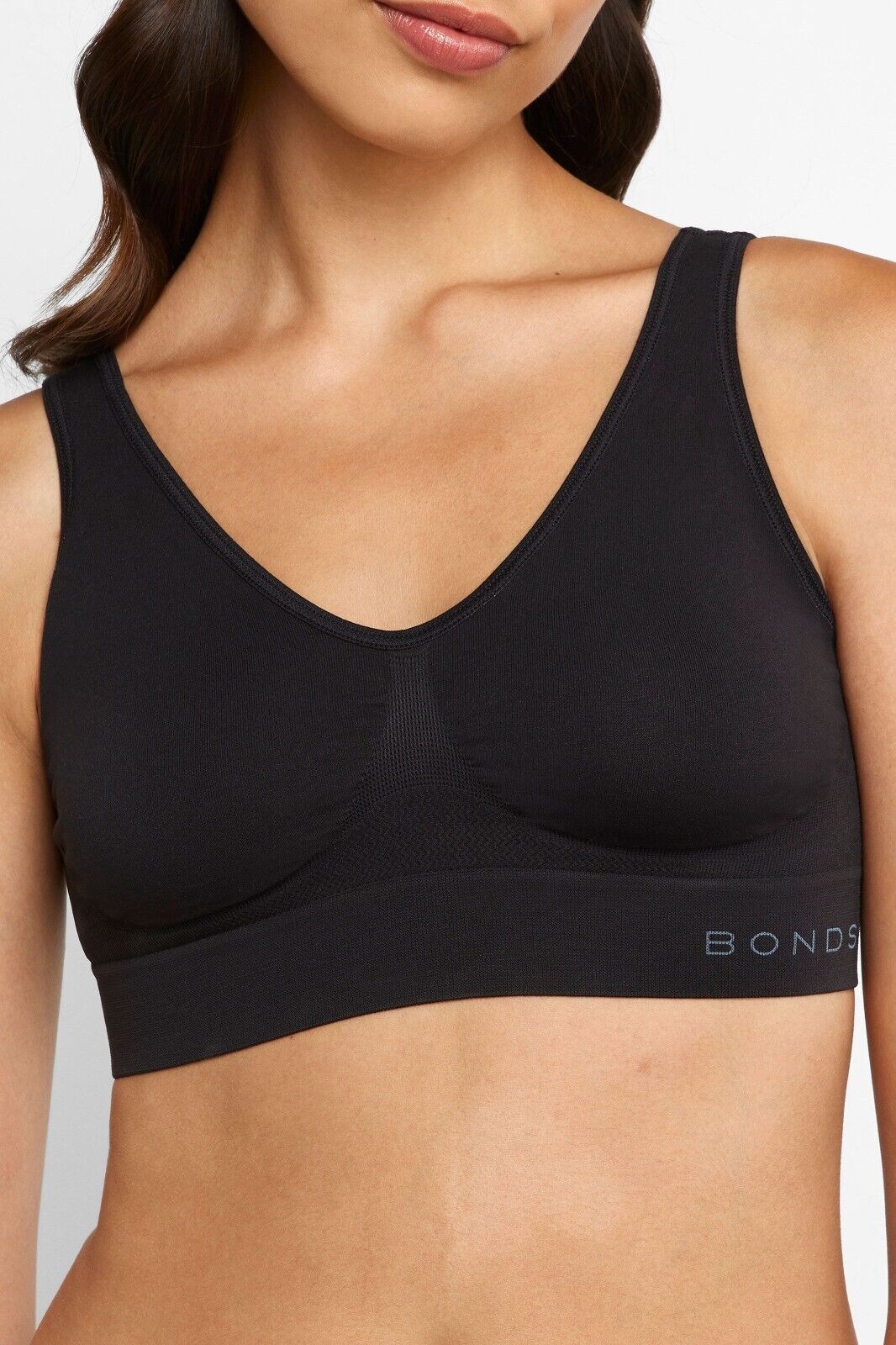 Bonds Womens Comfy Crop Regular Super Soft Flexible Wirefree Bra WVLHY
