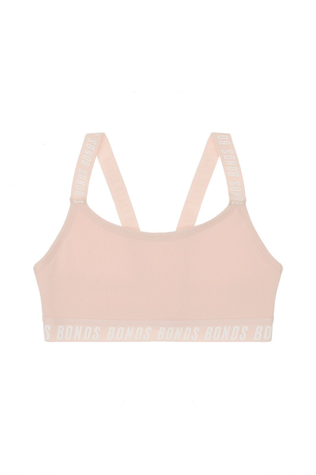 Bonds Girls Performance Pullover Crop Durable and Stretchy Bra 3 Pack UWH41A