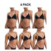 Bonds Womens Icons Triangle Ultimate Comfort Confident and Sexy Bra 6 Pack YWP4
