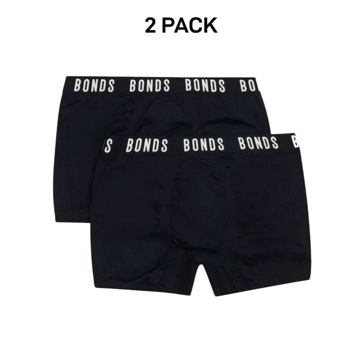Bonds Boys Super Stretchies Trunk Extra Stretchy Comfy Undies 2 Pack UXXK2A