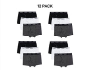 Bonds Mens Guyfront Trunk Stretchy Cotton Seam free Sides Elastic 12 Pack MZ963A