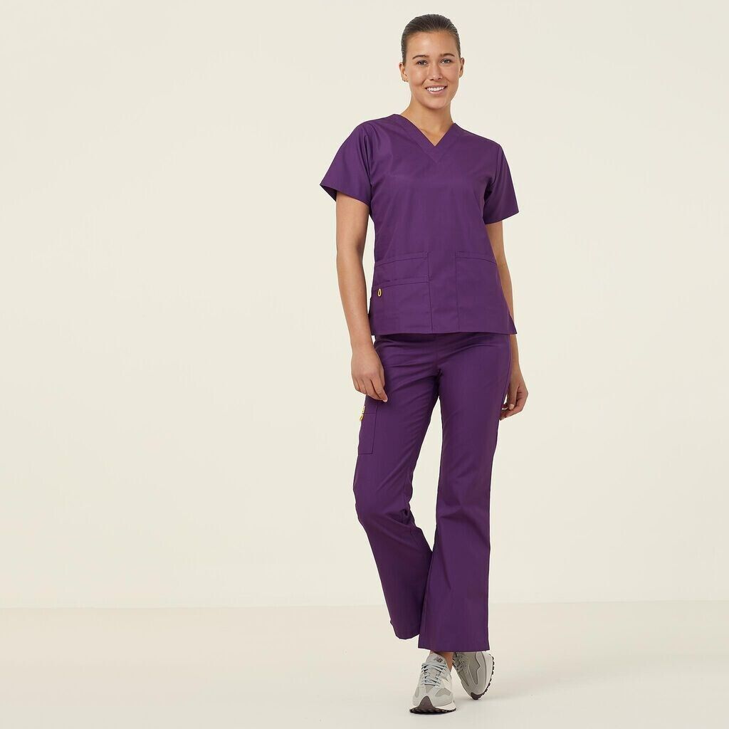 NNT Wonderwink 4 Pack Origins Flared Leg Comfy Scrub Pant Romeo CAT3NP-Collins Clothing Co