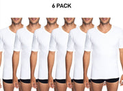 Bonds Mens Genuine V-Neck Raglan Tee Suit in Every Size and Shape 6 Pack M9762W