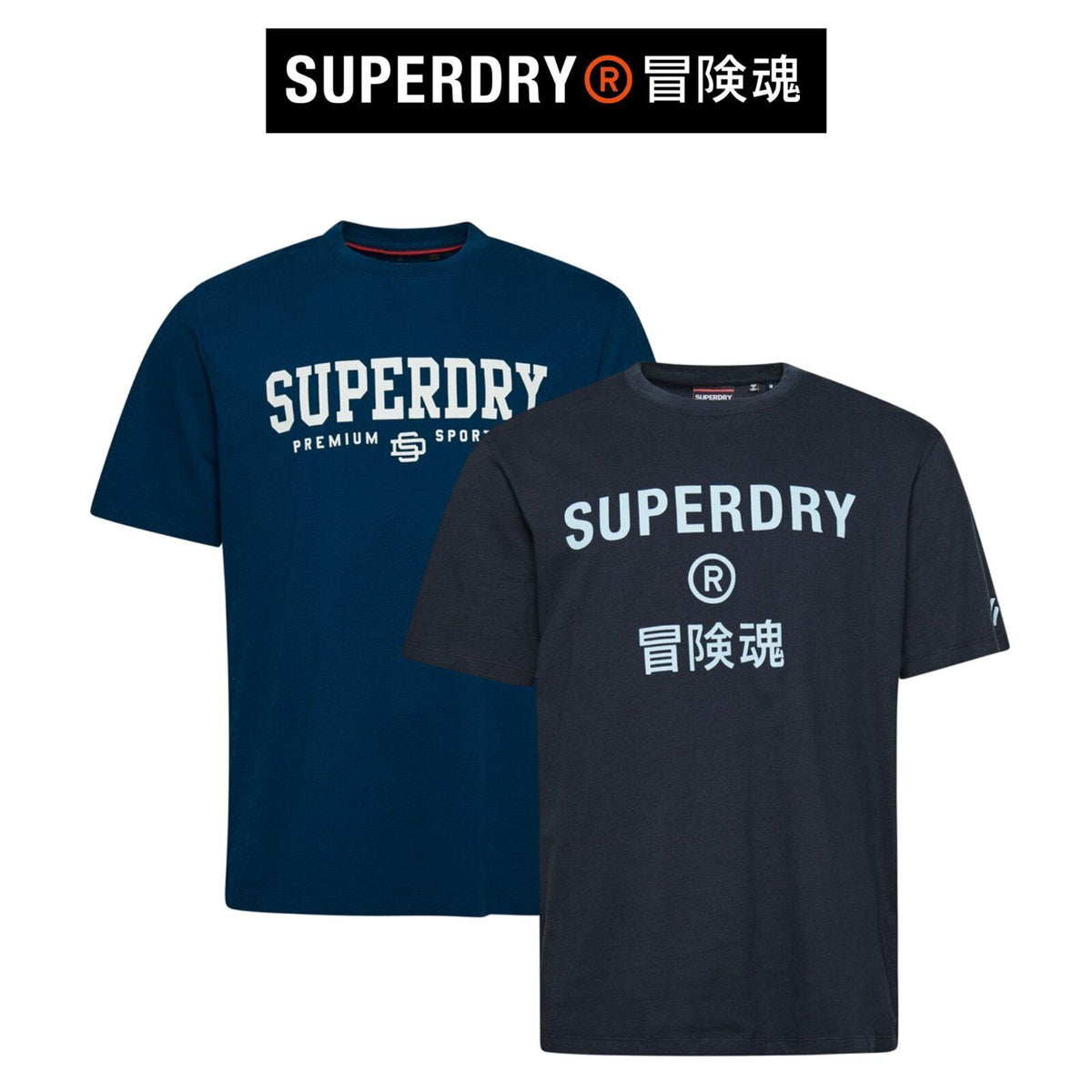 Superdry Mens Code Core Sport T-Shirt SM34ST1D