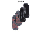 Bonds Mens Sport Tech No Show Sock Cushioned Shock-Absorbing Sole 2 Pack SYCK2N