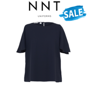 SALE NNT Womens Georgie Cape Short Sleeve Classic Fit Comfortable Blouse CATUKD