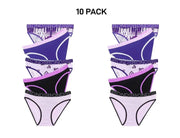 Bonds Girls Bikini Soft and Stretchy Perfect Everyday Coverage 10 Pack UWNV5A