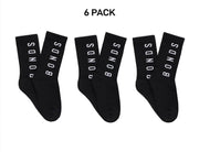 Bonds Womens Originals Crew Socks Cushioned Foot Soft Cotton 6 Pack LYEQ2N