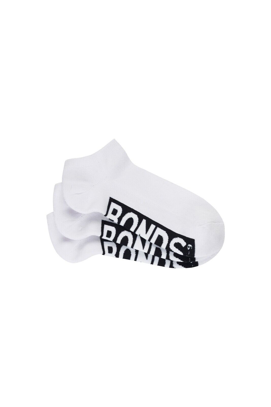 Bonds Mens Logo Cushioned Low Cut Smooth and Comfy Cotton Socks 6 Pack SXNA3N
