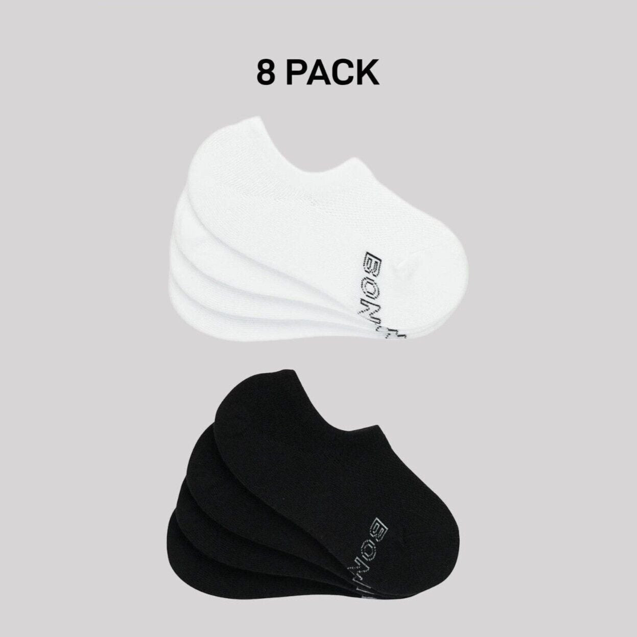 Bonds Womens Ultimate Lightweight Sneaker Breathable Mesh Panels 8 Pack LXTC4N