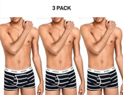 Bonds Mens Guyfront Trunk Ultra Soft Elastic Waistband Seam Free 3 Pack MX3K
