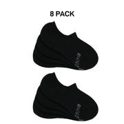 Bonds Mens Logo Light Sneaker Socks Cotton Breathable Mesh Panels 8 Pack SXKP4N