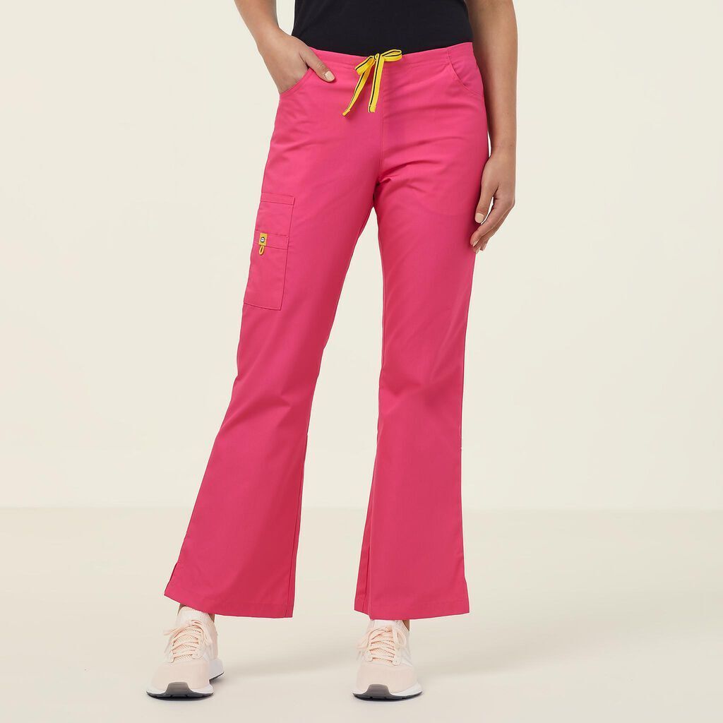 NNT Wonderwink 4 Pack Origins Flared Leg Comfy Scrub Pant Romeo CAT3NP-Collins Clothing Co
