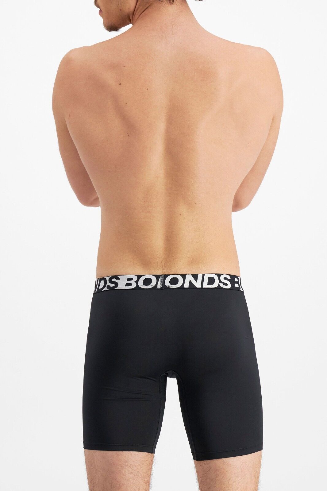 Bonds Mens Active Everyday Long Trunk Lightweight Double-Layer 3 Pack MWR9