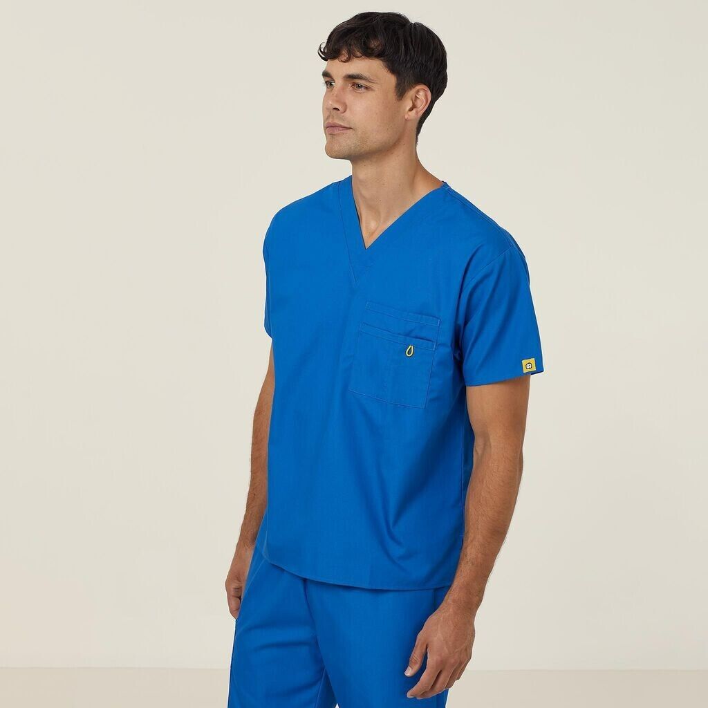 NNT Unisex Wonderwink 2 Pack Origins Pocket V Neck Scrub Top Alpha CATRE4-Collins Clothing Co