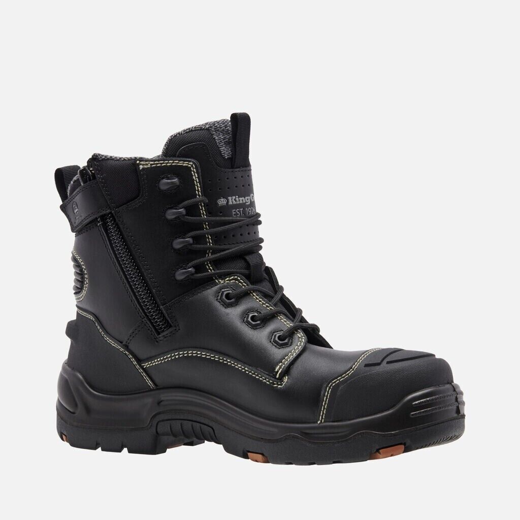 KingGee Mens ONYX 6Z Puncture-Resistant Comfort Durable Work Boot K27998