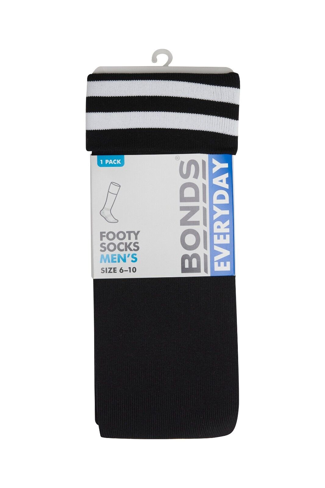 Bonds Mens Everyday Footy Football Sports Socks Comfy Arch Support SXMR1W