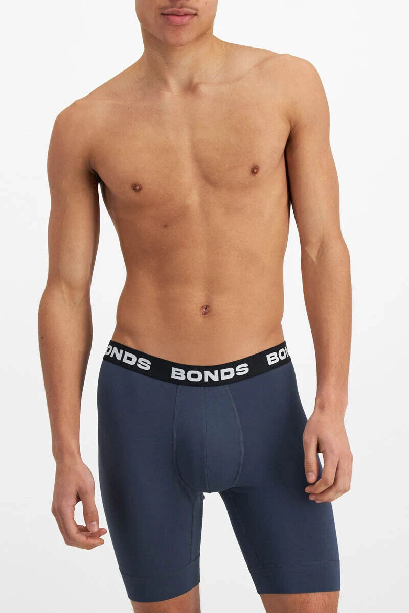 Bonds Mens Total Package Long Trunk Superior Support & Comfort Bands 6 Pack MWHK