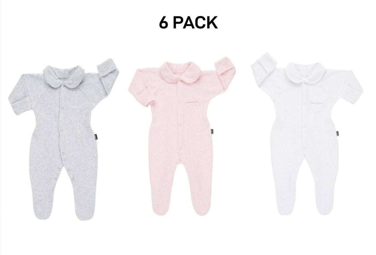 Bonds Baby Originals Poodlette Wondersuit Cosy Collar & Extra Warm 6 Pack BXEFA