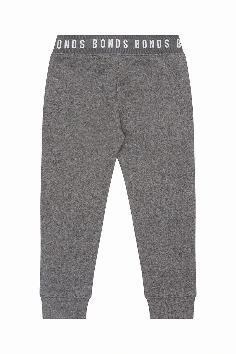 Bonds Kids Fleece Trackie Pants Drop Crotch Styling & Tapered Legs 6 Pack KVRJK