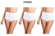 Bonds Womens Cottontails Full Brief With Lycra Comfortable Coverage 3 Pack WUFQA
