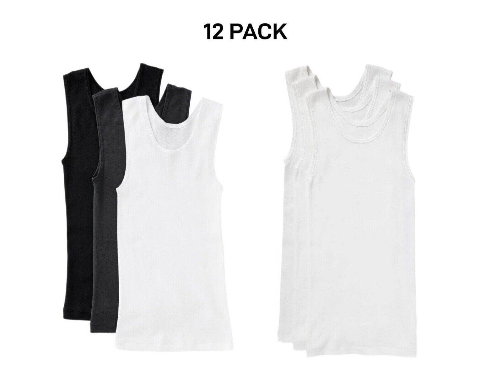 Bonds Boys New Chesty Vest Cotton Singlet Soft Comfort Cotton 12 Pack UYG33A