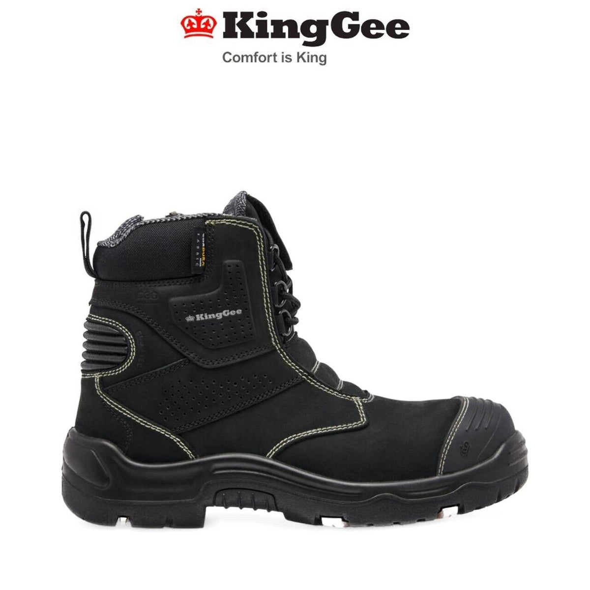 KingGee Mens BENNU PRO 6 Safety Comfort Steel Toe Work Boot K28008