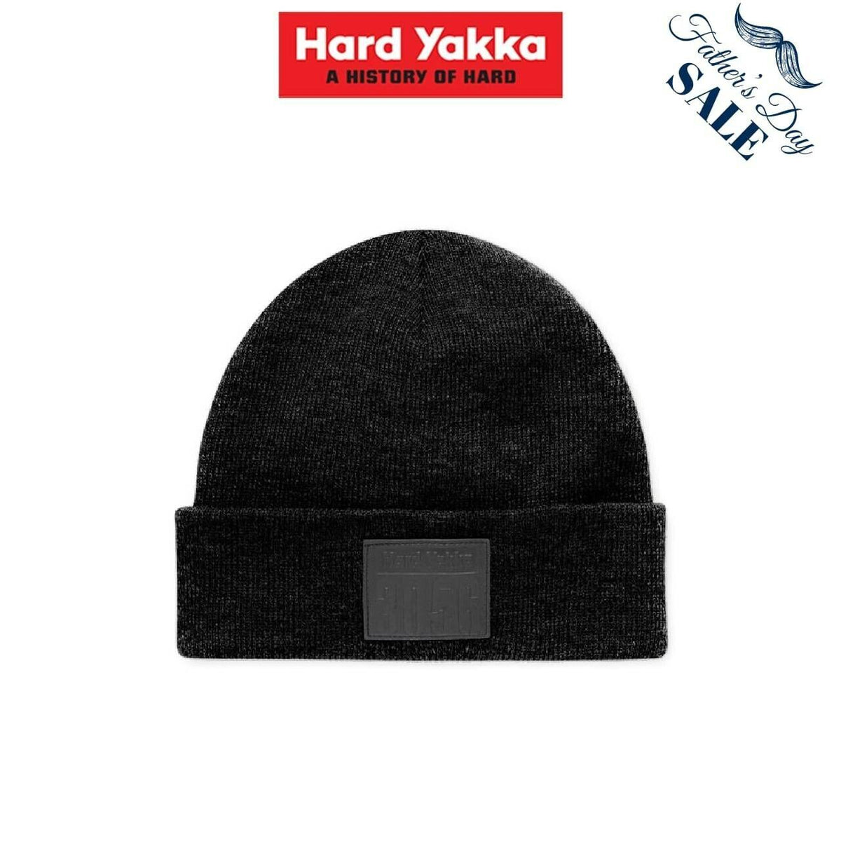 FATHER'S DAY SALE! Hard Yakka Men 3056 Embossed Logo Soft Work Beanie Y22370