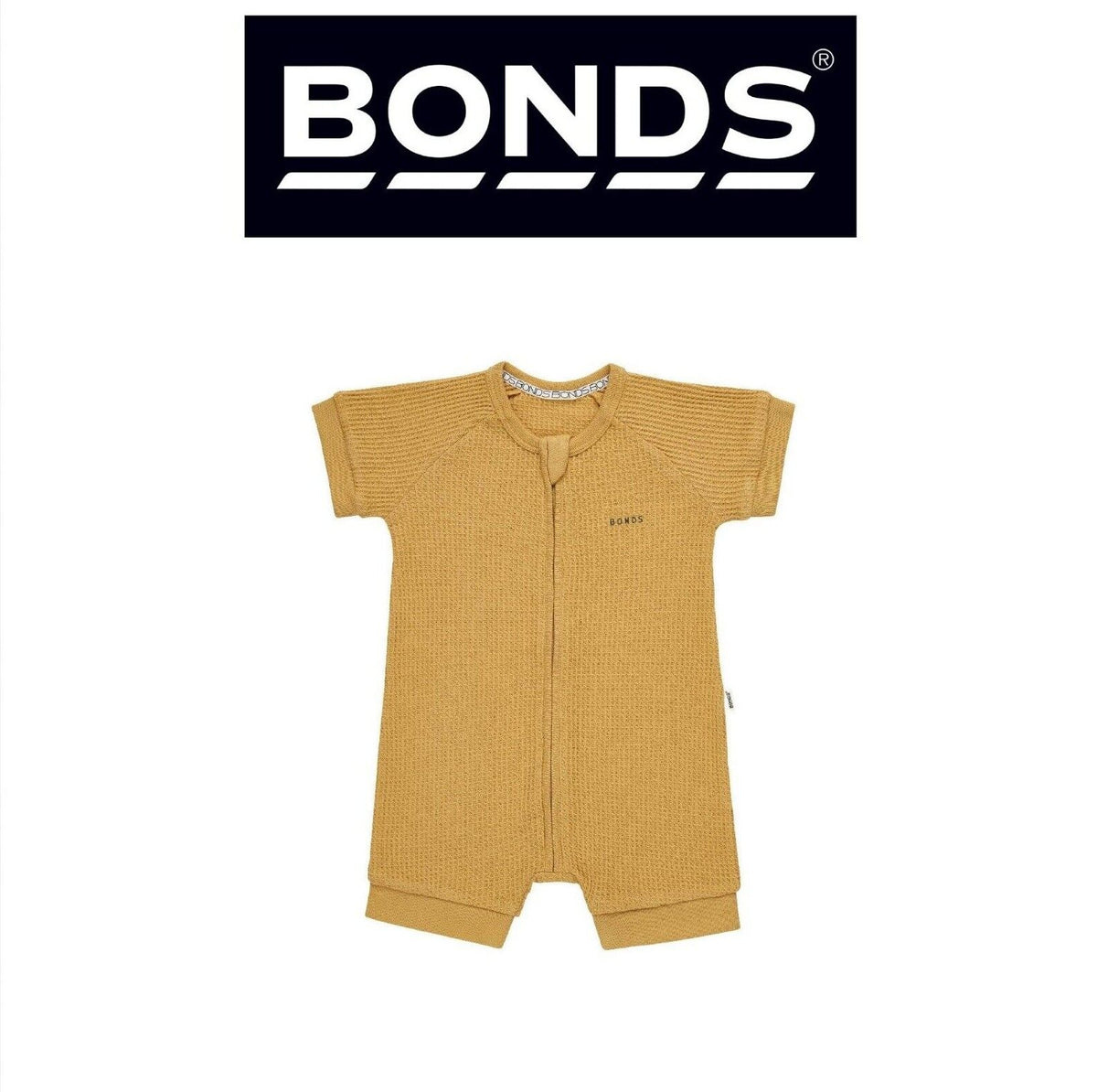Bonds Baby Waffle Romper Soft Recycled Cotton Stretchy Fabric BWRNA