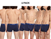 Bonds Mens Guyfront Trunk Stretchy Cotton Fabric Elastic Waistband 6 Pack MZVJ