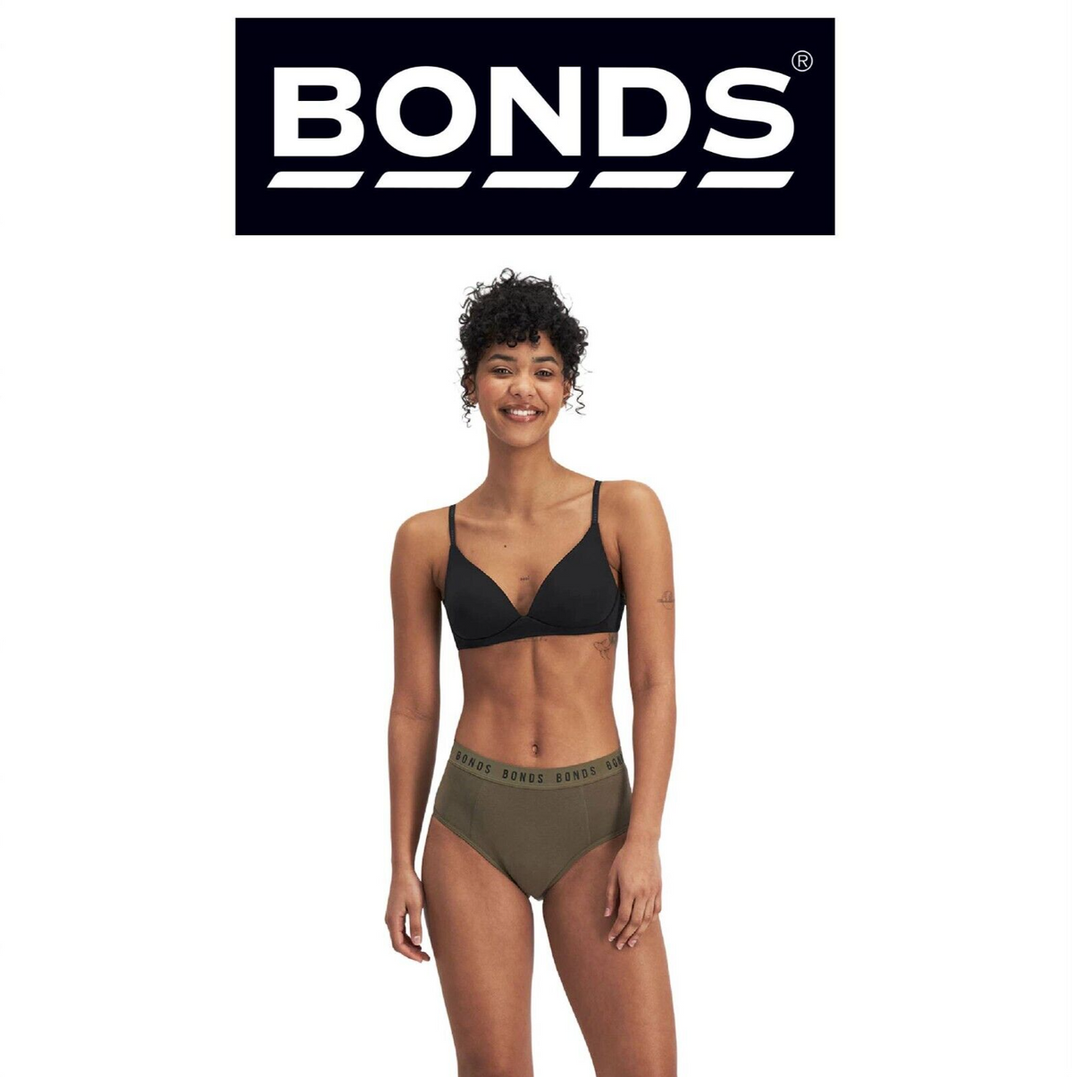 Bonds Womens Bloody Comfy Period Full Brief Heavy Absorbent Undies WTGLA