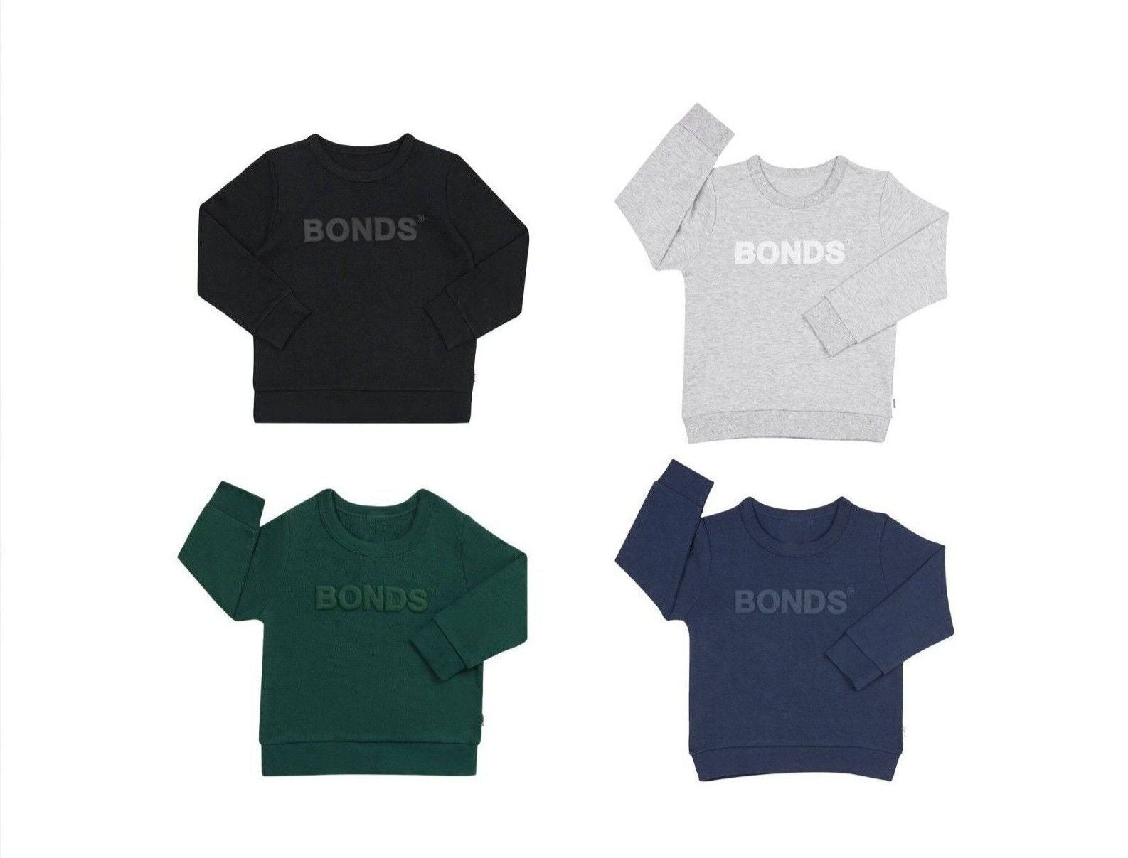 Bonds Baby Tech Sweats Pullover Ultimate Warm Comfort with Sporty Styling KVQTA