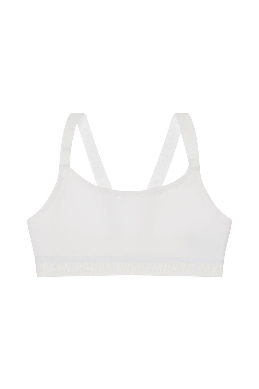 Bonds Girls Performance Pullover Crop Durable and Stretchy Bra 6 Pack UWH41A