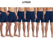 Bonds Mens Sleep Viscose Bamboo Short Comfy Soft Elastic Waistband 6 Pack MW9M