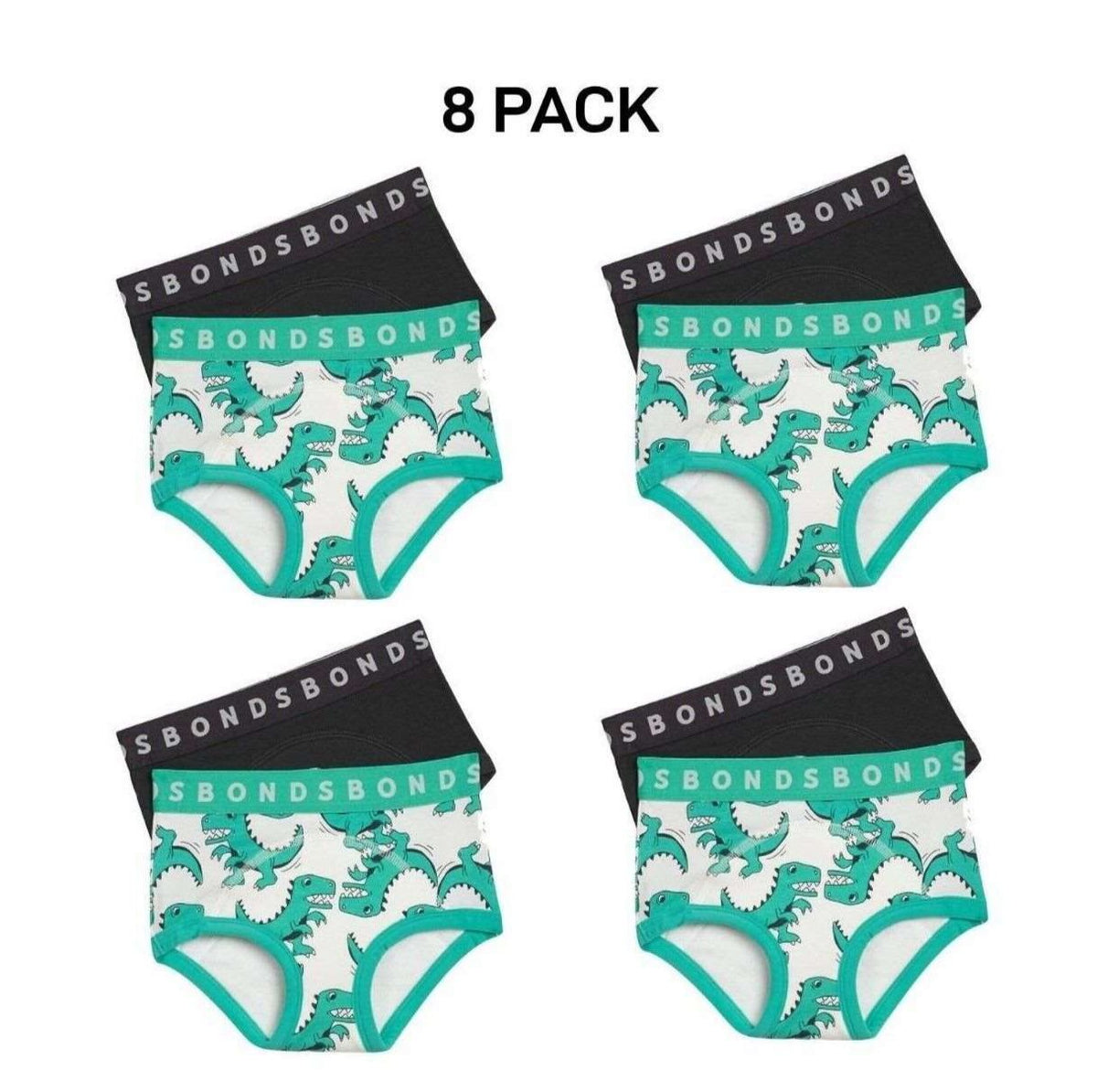 Bonds Baby Whoopsies Toilet Training Undies Minimise Little Leaks 8 Pack BWNRA