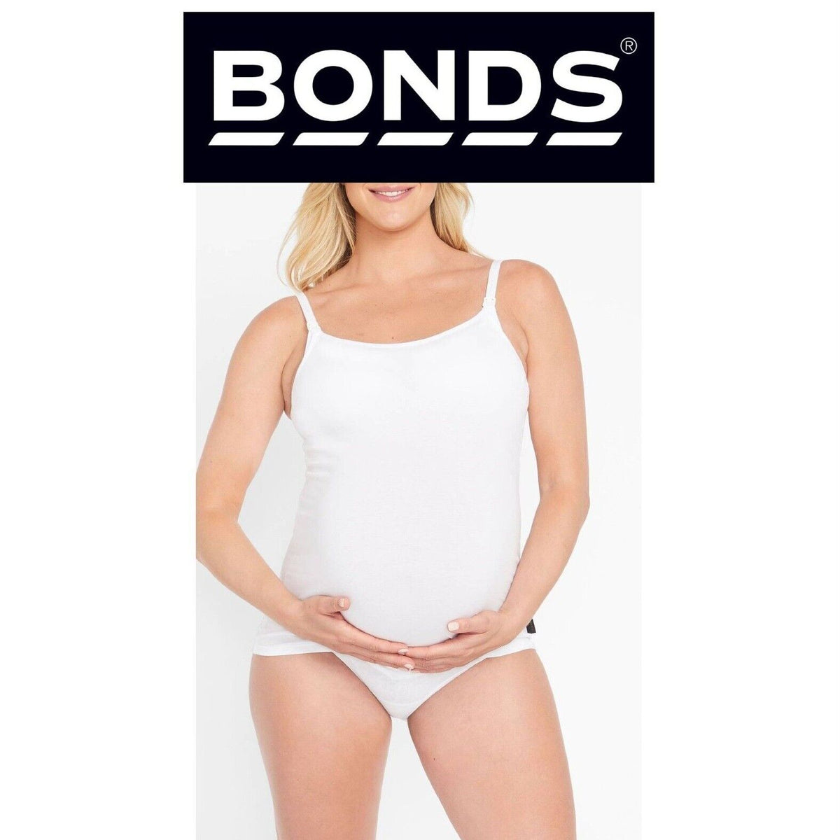 Bonds Womens Maternity Contour Singlet Extra Support and Comfort YYCUY